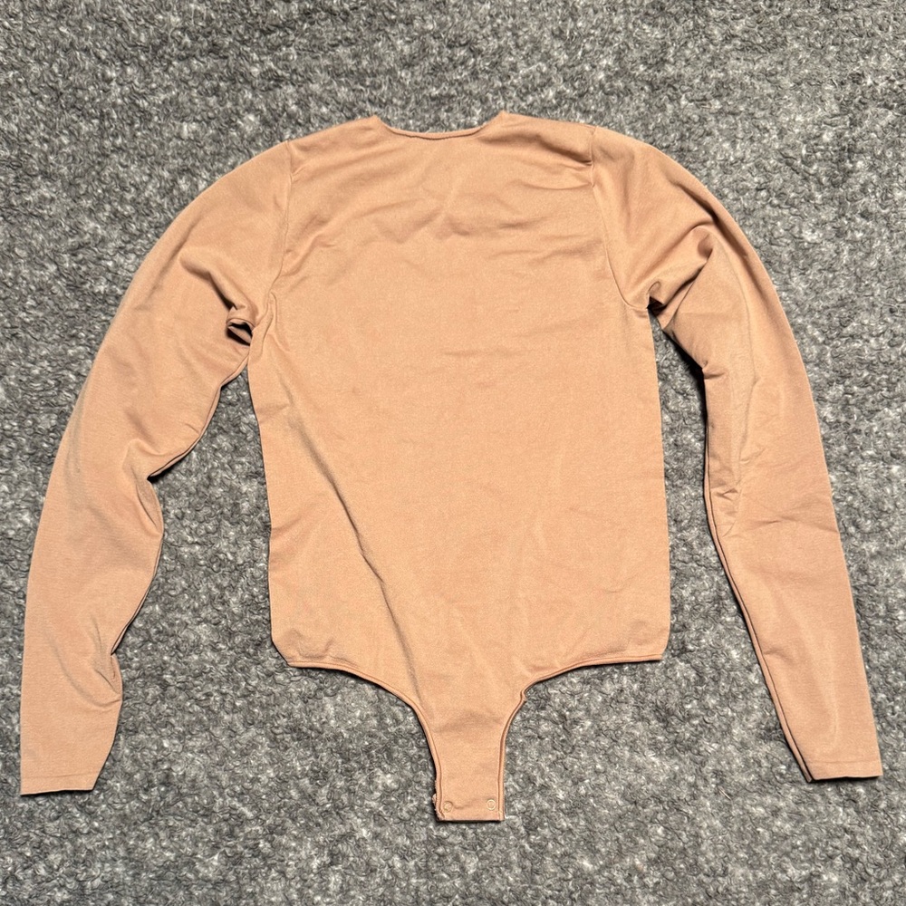 SKIMS Nude Long Sleeve Bodysuit